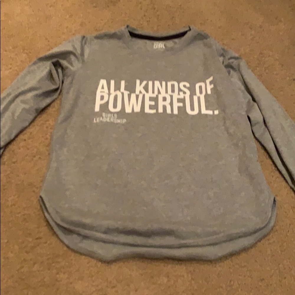A long sleeve shirt